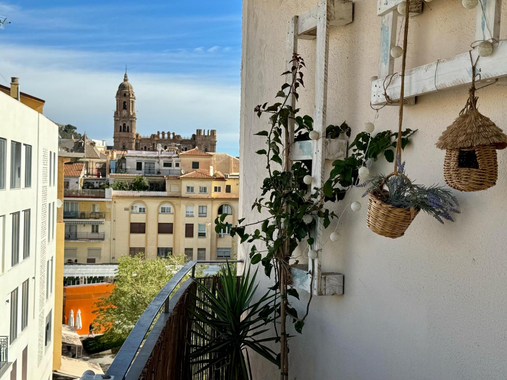 דירות Exclusive Views Of Malaga, Santa Isabel מראה חיצוני תמונה